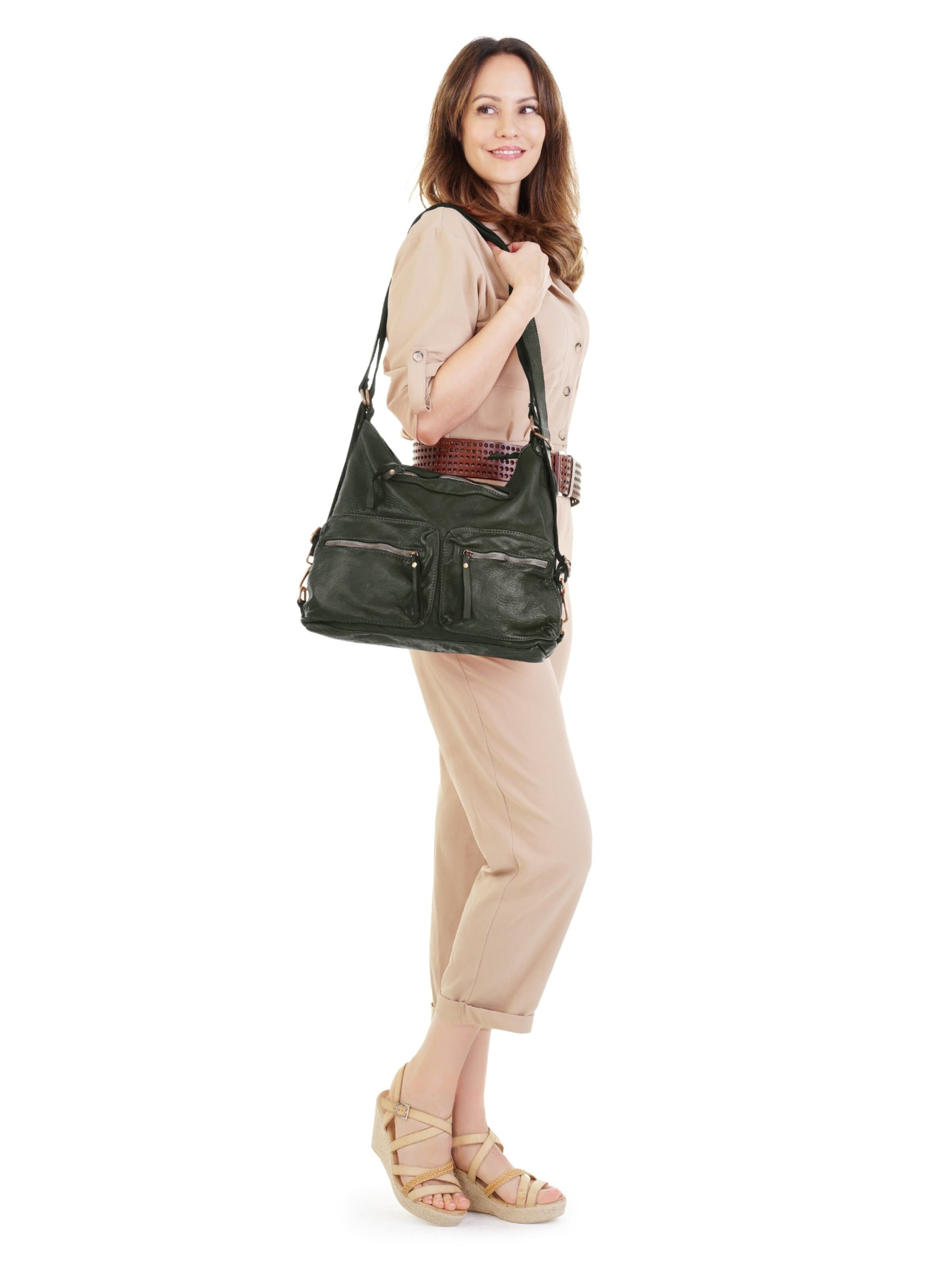 Cabas Samantha Look en vert