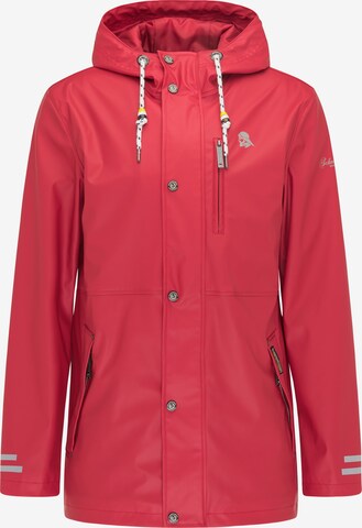 Schmuddelwedda Between-Season Jacket in Red: front