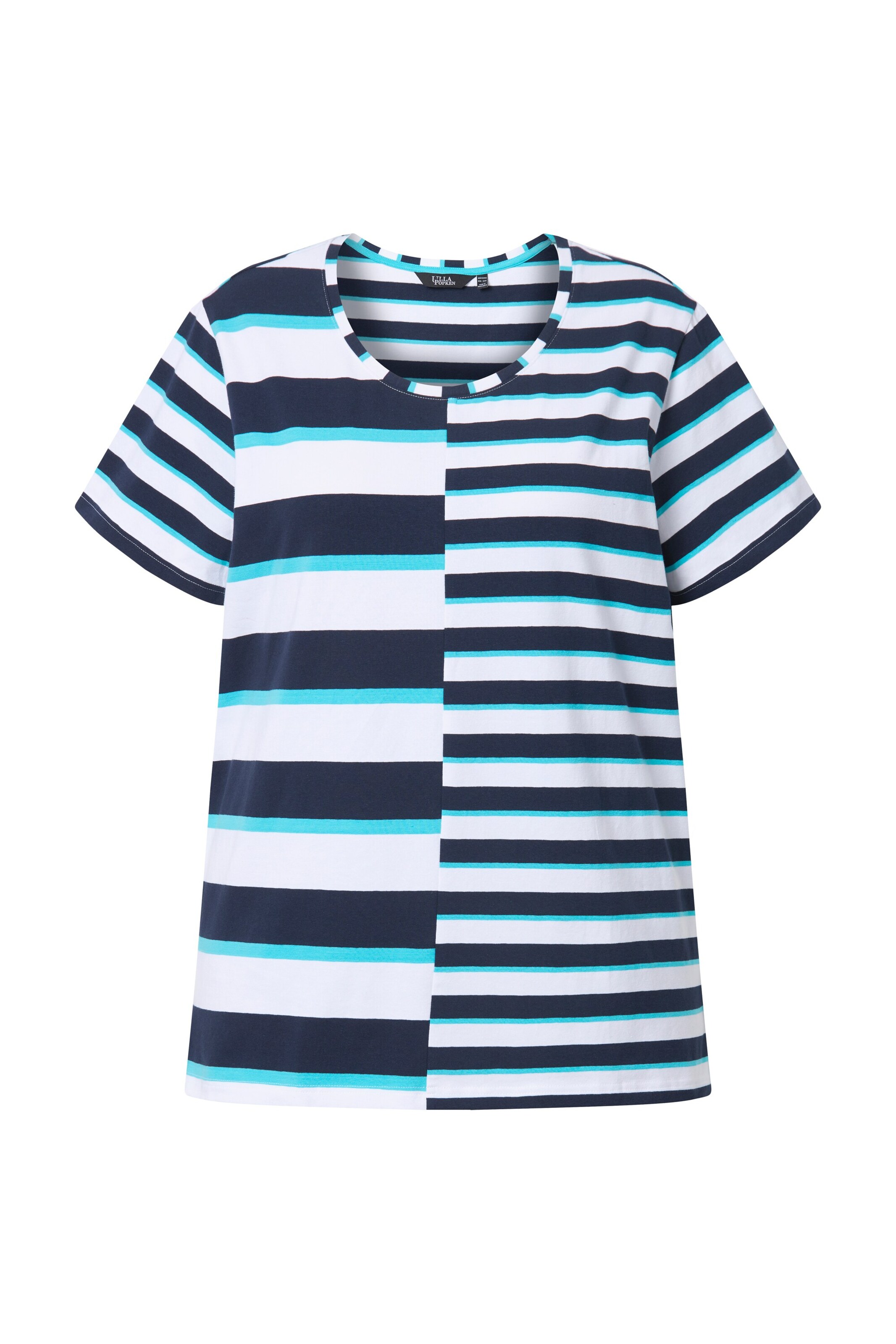 Ulla Popken Shirt in Blauw: voorkant