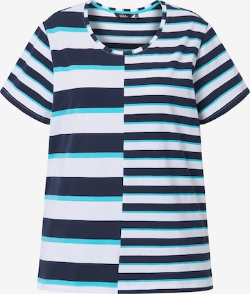 Ulla Popken Shirt in Blauw: voorkant