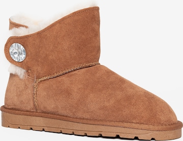 Gooce Snow boots 'Diama' in Braun