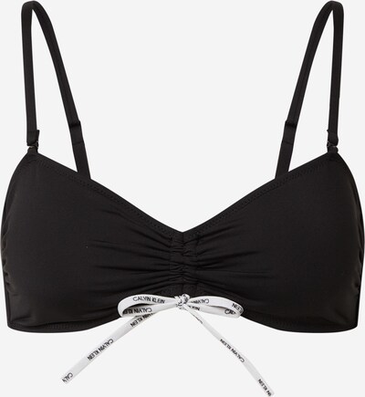 Top per bikini Calvin Klein Swimwear di colore nero, Visualizzazione prodotti