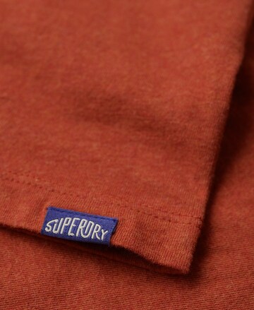 Superdry Shirt 'Travel Postcard' in Oranje