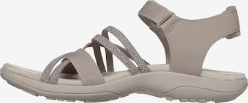 SKECHERS Sandals in Grey: front