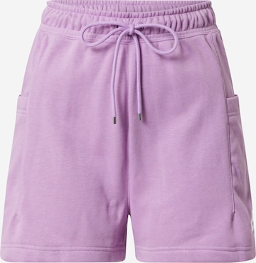 purpurinė Nike Sportswear Standartinis Kelnės: priekis