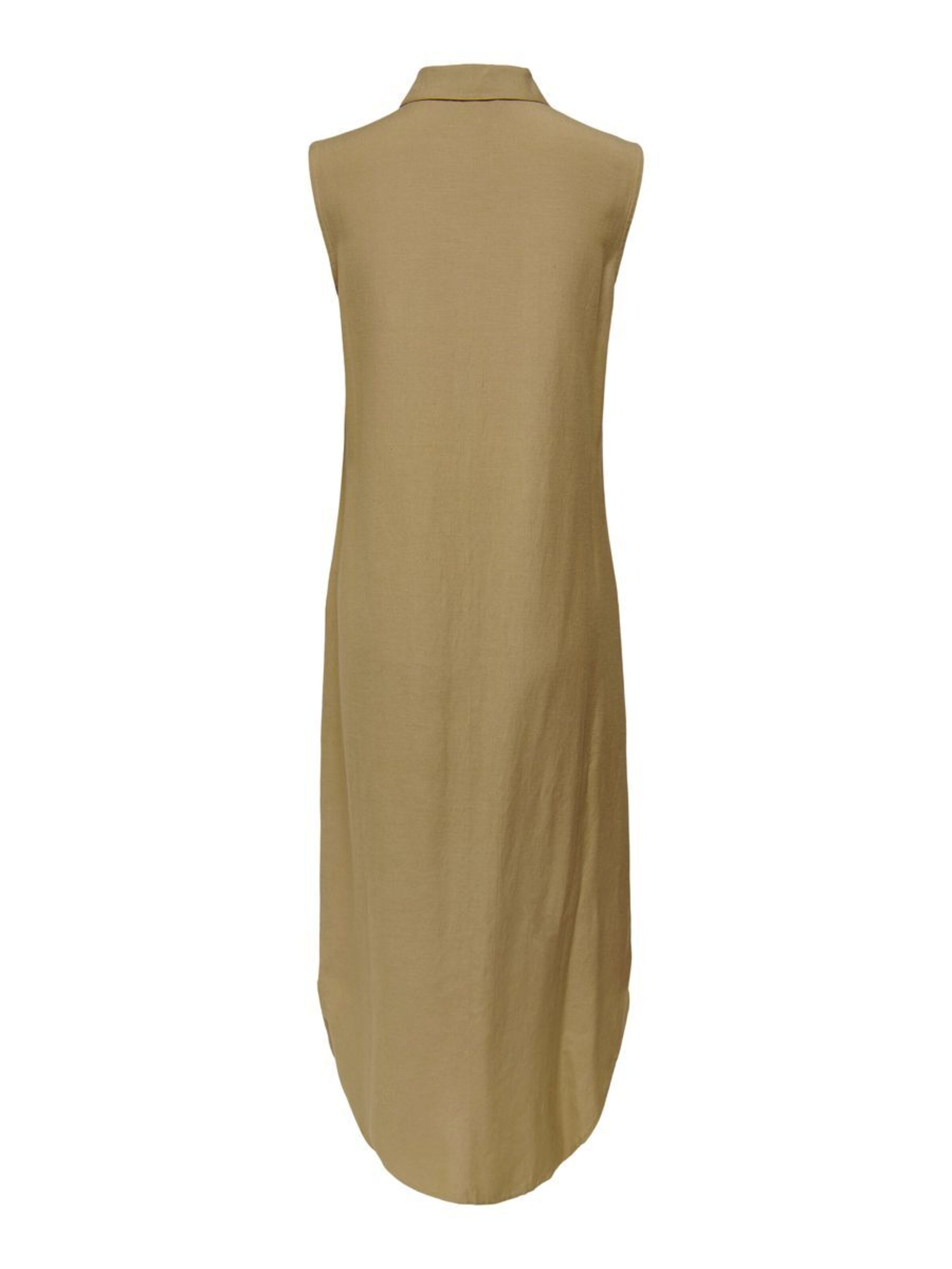 ONLY - Vestido camisero en beige