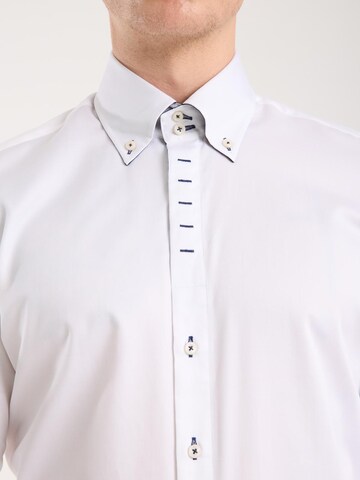 Slim fit Camicia business di 7Camicie in bianco