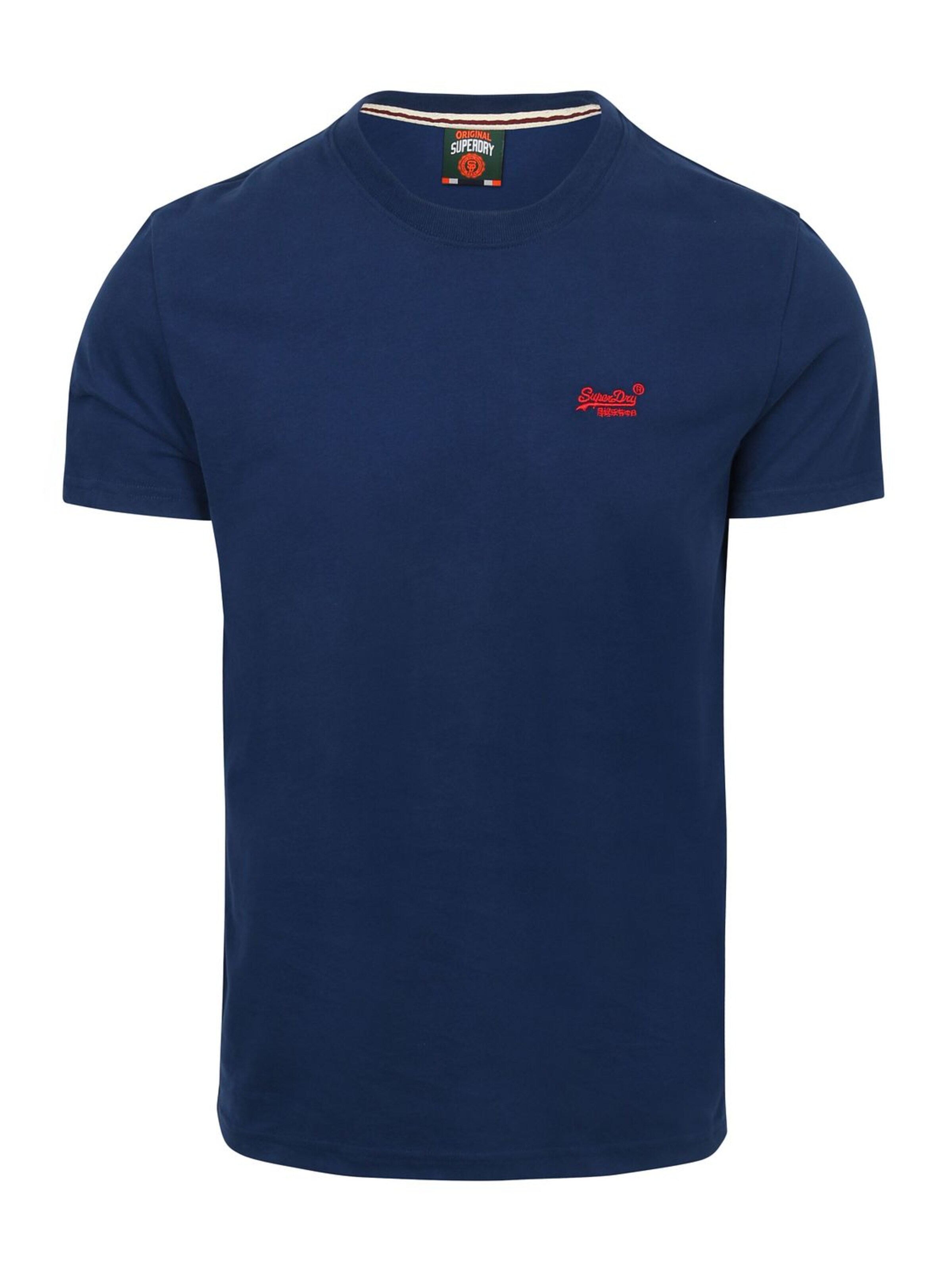T-Shirt Superdry en bleu : devant