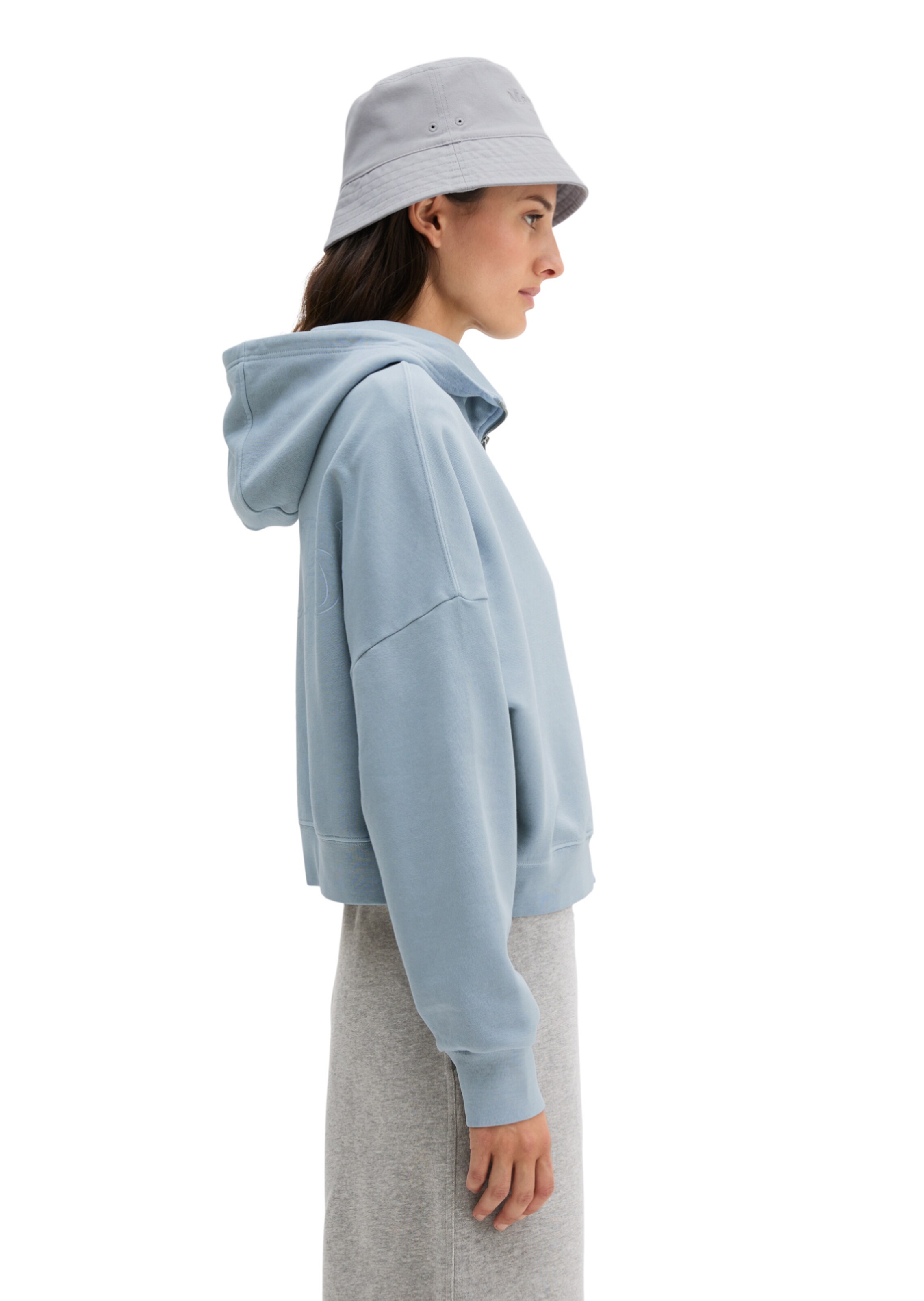 Marc O'Polo Sweatjacke in Grau