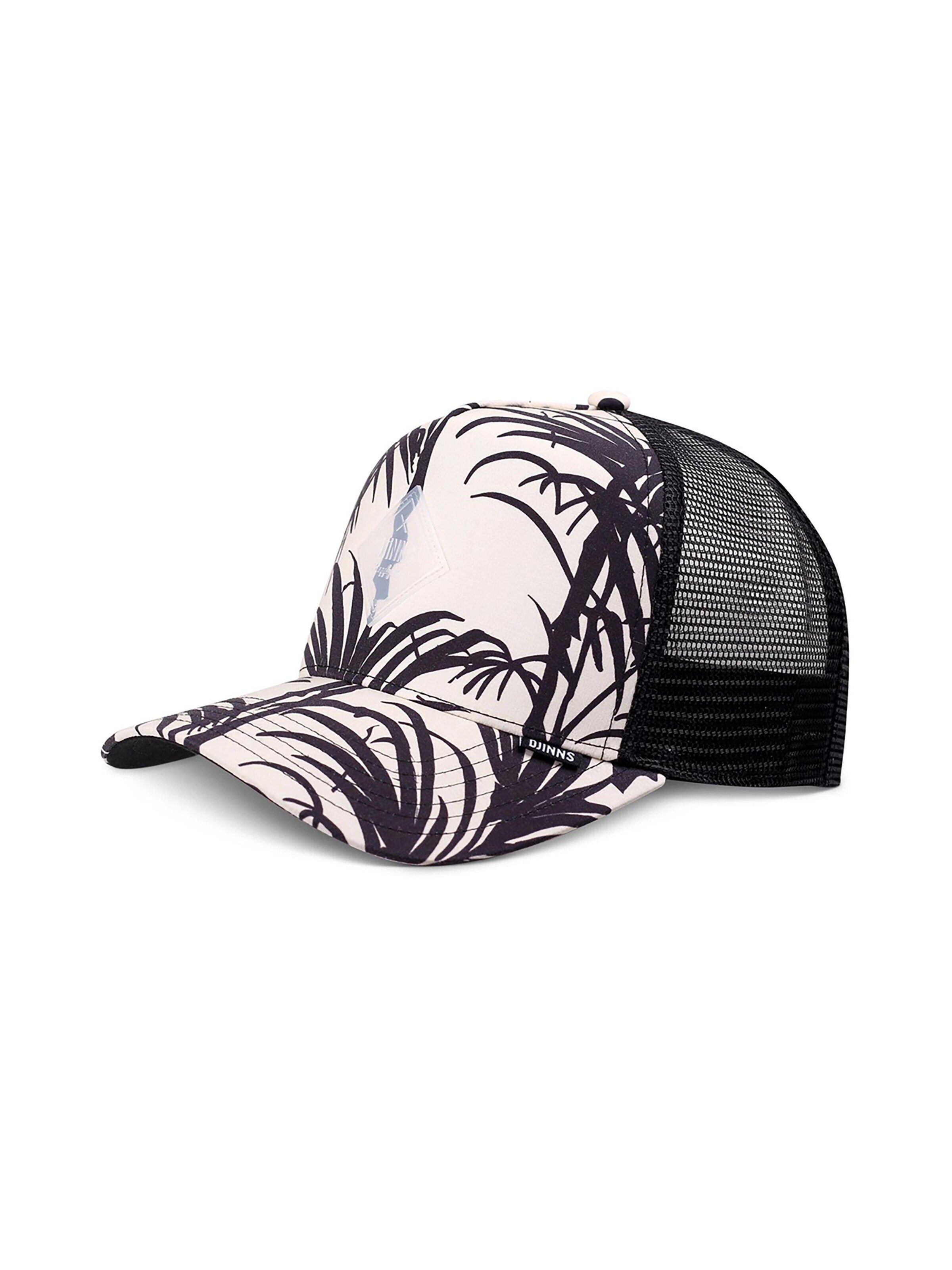 DJINNS Cap 'HFT Allover Palm' in Mixed colors: front