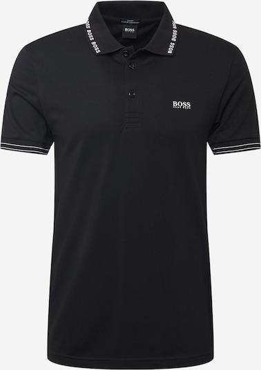 BOSS ATHLEISURE Tričko 'Paule' - čierna / biela, Produkt
