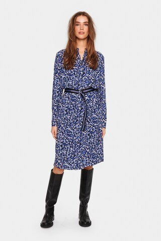 SAINT TROPEZ Shirt Dress 'Pelé' in Blue