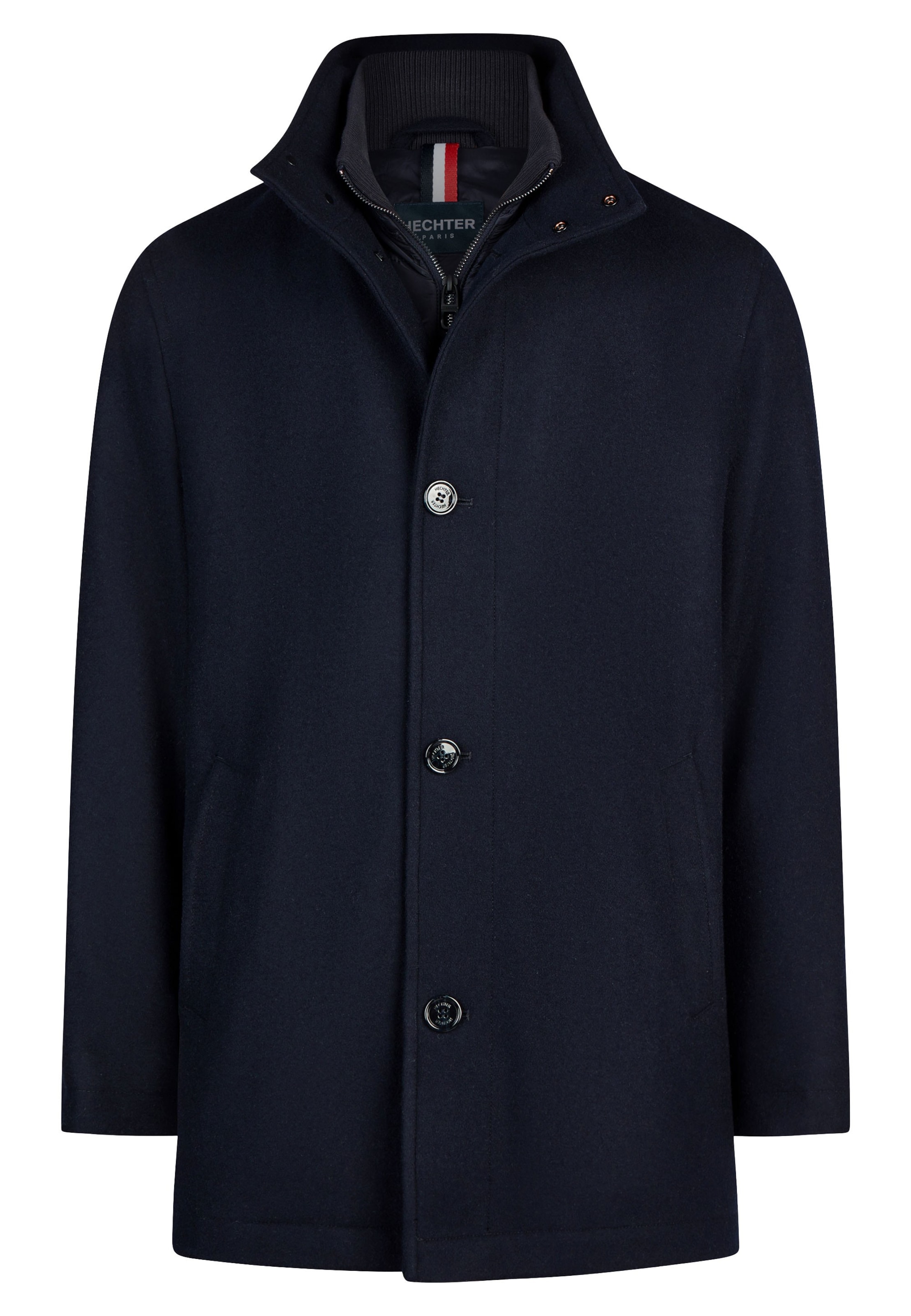 HECHTER PARIS Winterparka 'Modern Fit' in Blauw: voorkant