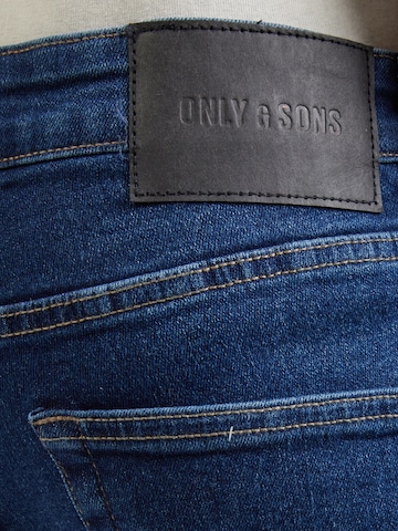 Only & Sons - Slimfit Vaquero 'ONSLOOM' en azul