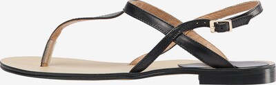 DreiMaster Vintage Teenslipper in de kleur Zwart, Productweergave