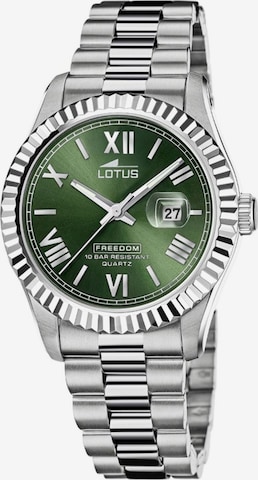 Lotus Analoog horloge 'Date watch Freedom' in Groen: voorkant