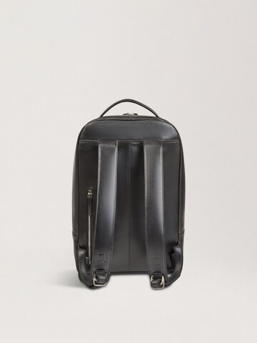 NEGOTIA Leather Backpack 'Averon' in Black