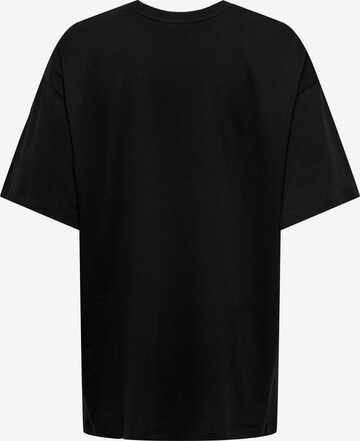ONLY - Camiseta talla grande 'LIV' en negro