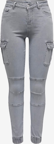 ONLY Cargo Pants 'Missouri' in Grey: front