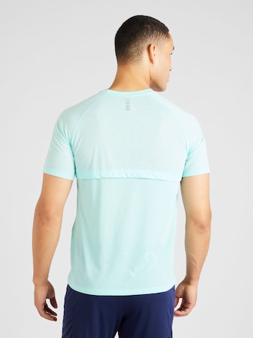 UNDER ARMOUR - Camisa funcionais 'Streaker' em azul