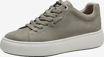 TAMARIS Sneakers laag in Groen: voorkant