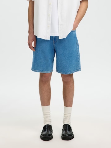 SELECTED Regular Jeans in Blue: front