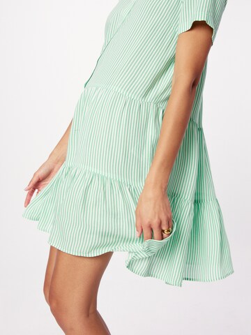 Rochie tip bluză 'BUMPY' de la VERO MODA pe verde