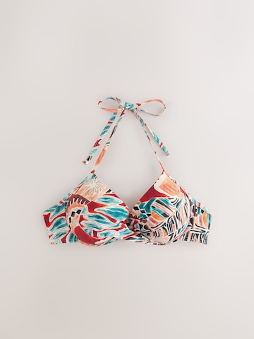 Next T-Shirt Bikinitop in Braun