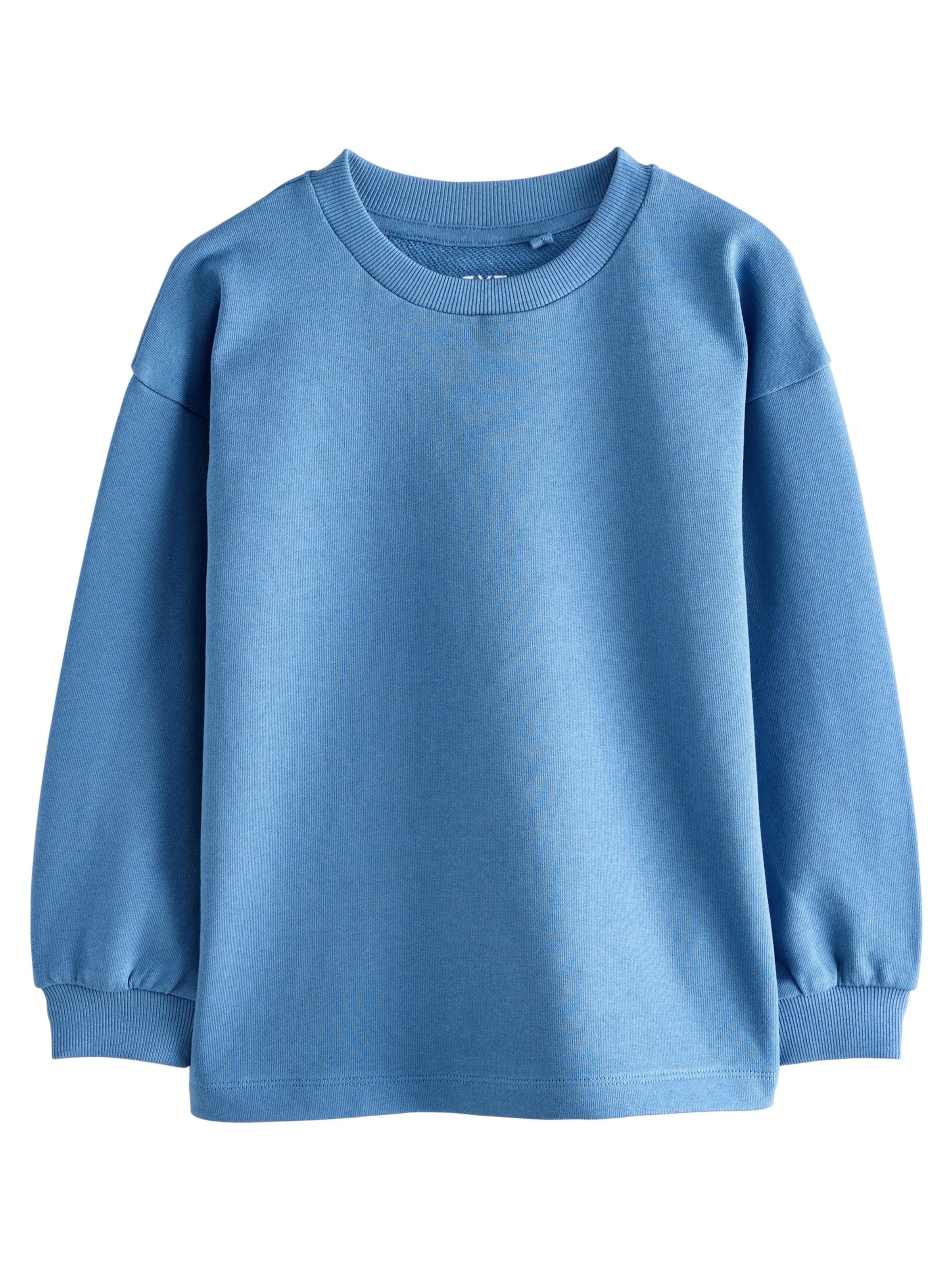 NextSweater majica - plava boja: prednji dio