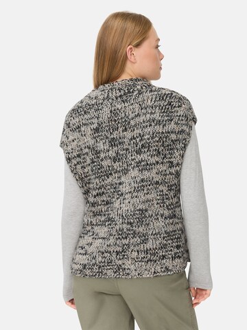 CAMEL ACTIVE Strickpullunder mit Stehkragen in Grau