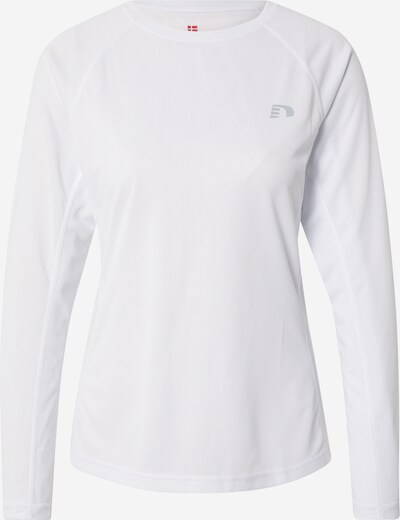 Newline Sporta krekls, krāsa - pelēks / balts, Preces skats