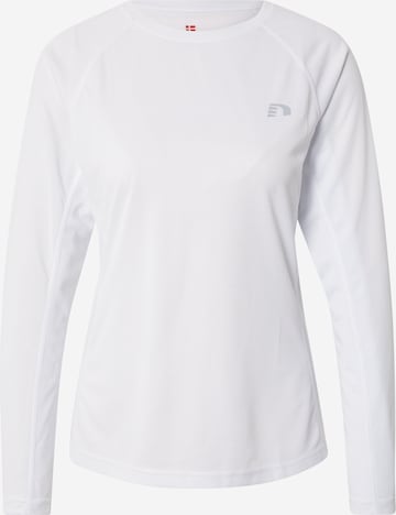 NewlineTehnička sportska majica - bijela boja: prednji dio
