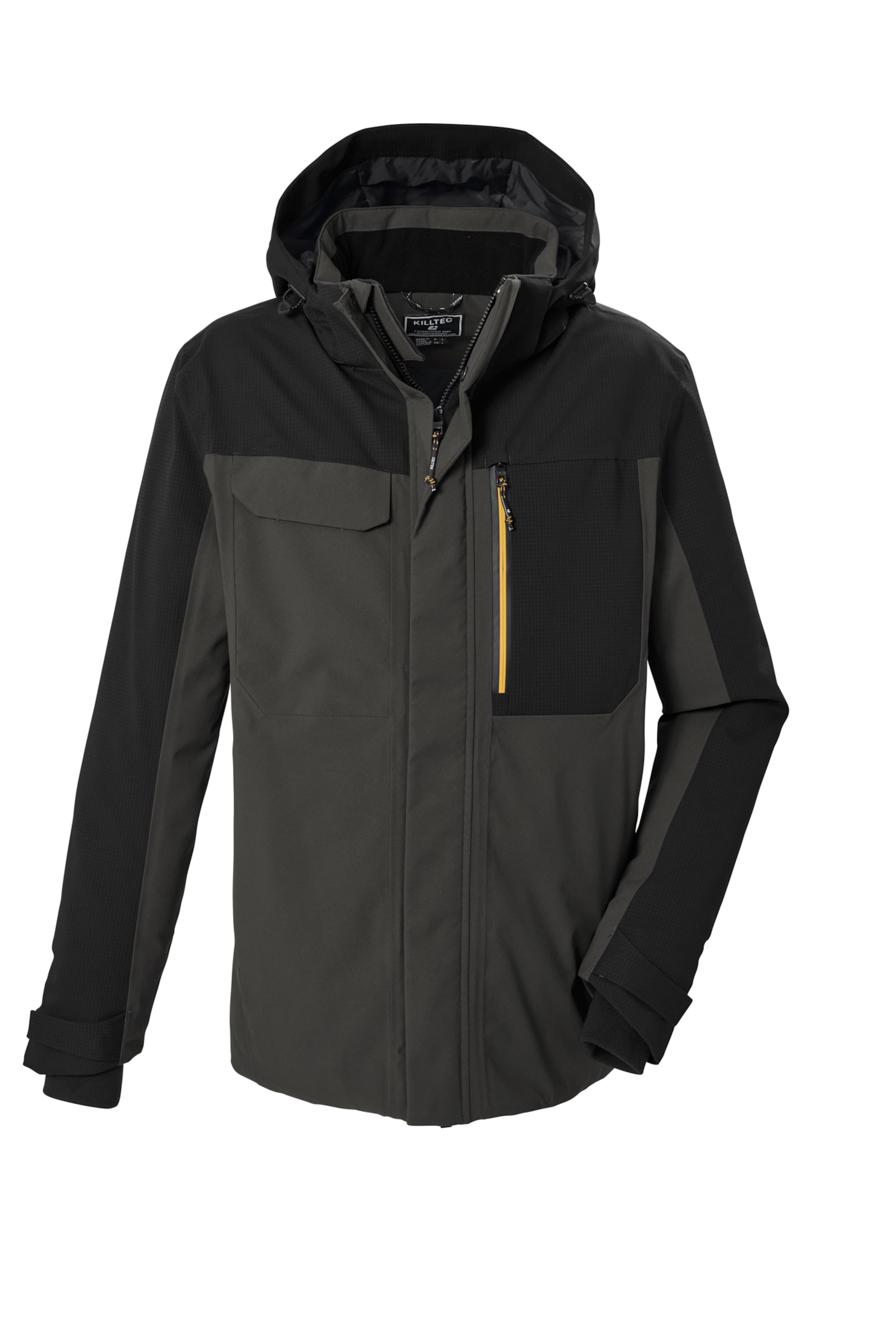 KILLTEC Outdoor jacket in Grey: front