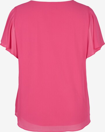 Zizzi - Blusa 'Jagger' en rosa