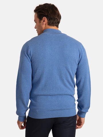 Geacă tricotată de la Williot pe albastru