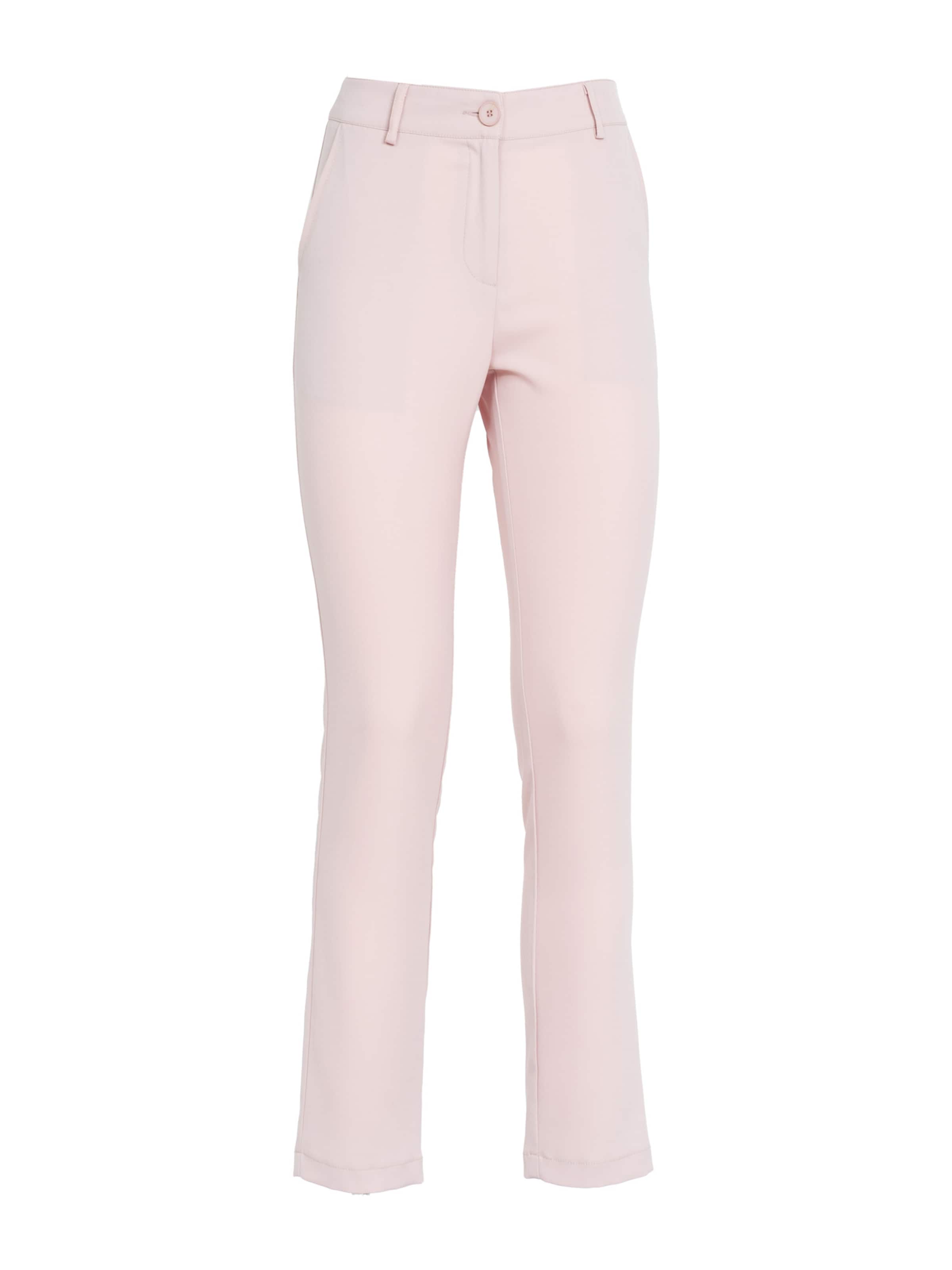Influencer Slim fit Trousers in Pink: front