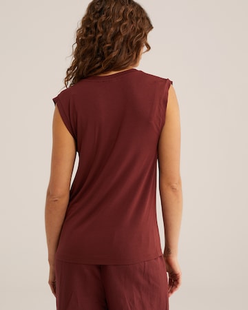 WE Fashion Top in Rot