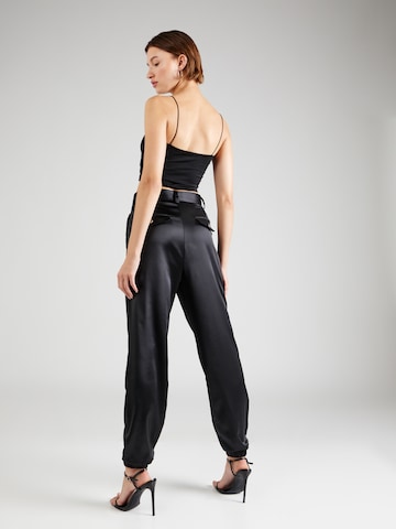 Tapered Pantaloni con pieghe 'Nina' di Guido Maria Kretschmer Women in nero: dietro