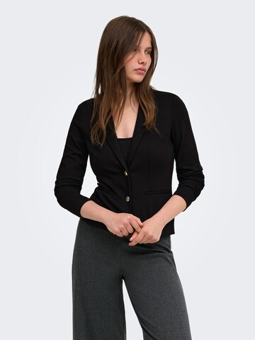 ONLY Blazer 'POPTRASH-BORA' in Black: front