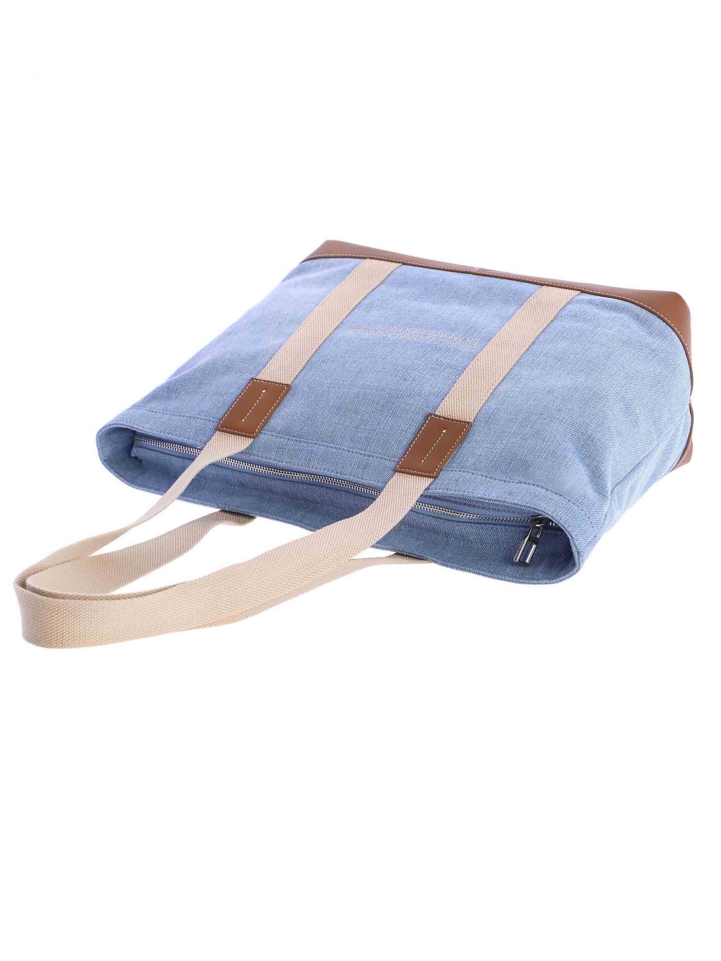 Don Algodon - Shopper 'Tabarca' en azul