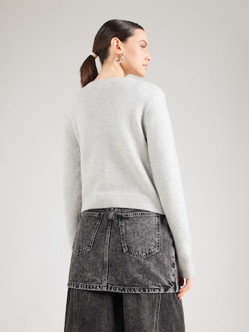 HOLLISTER - Casaco de malha em cinzento