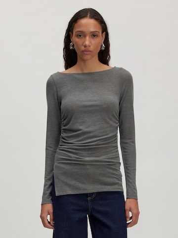 EDITED Shirt 'Imelda' in Grau: Vorderseite