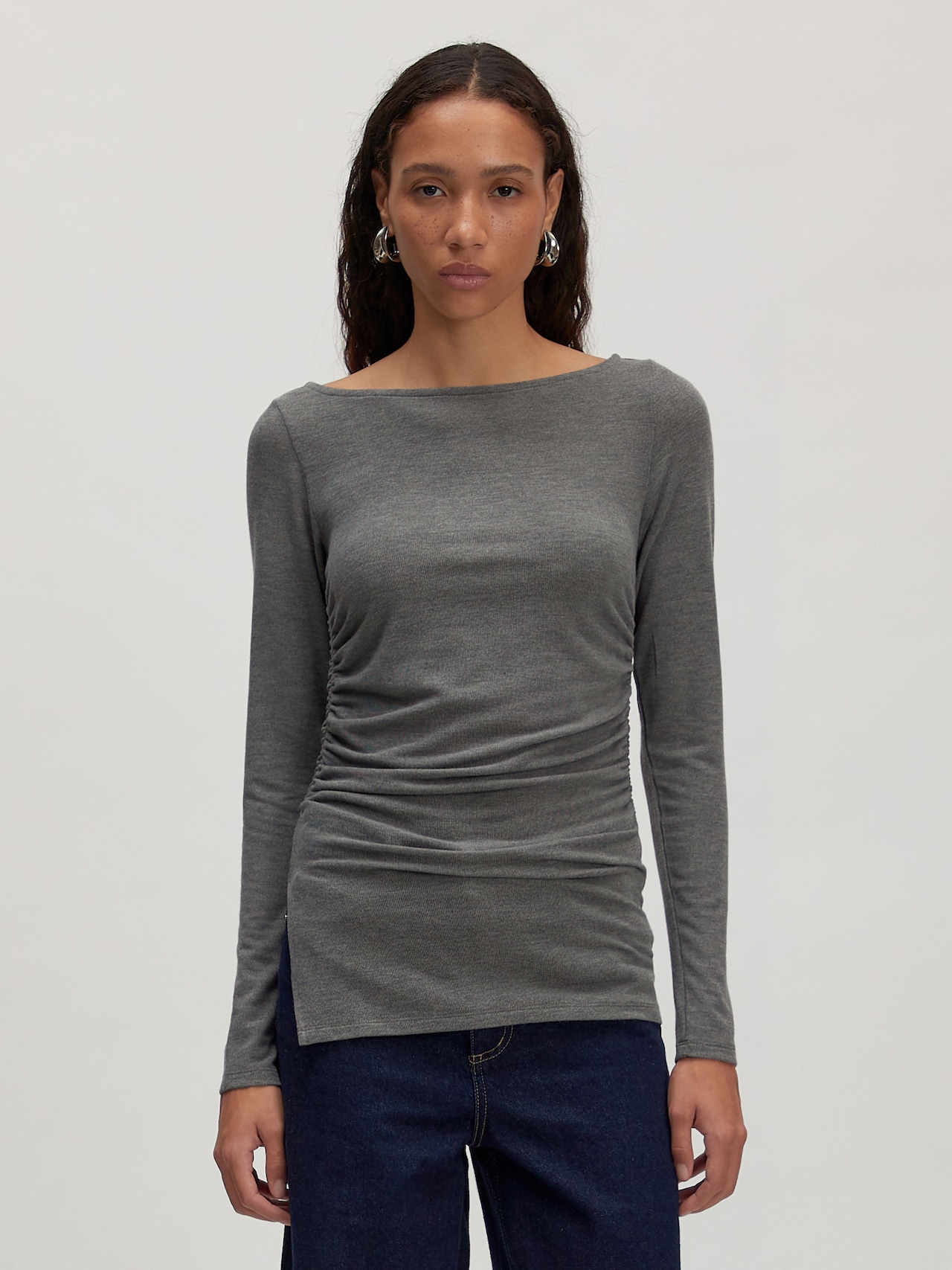 EDITED Produkte Shirt 'Imelda' grau