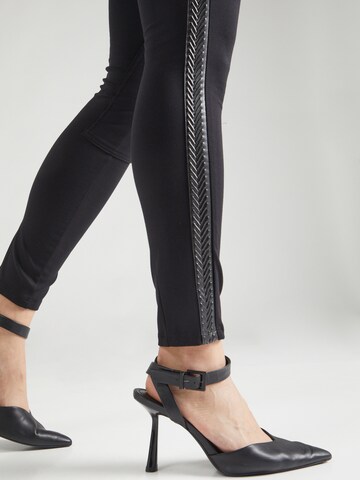 Lauren Ralph Lauren Skinny Trousers 'YVAINE' in Black