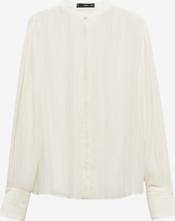 MANGO Blouse 'Alice' in Beige: voorkant