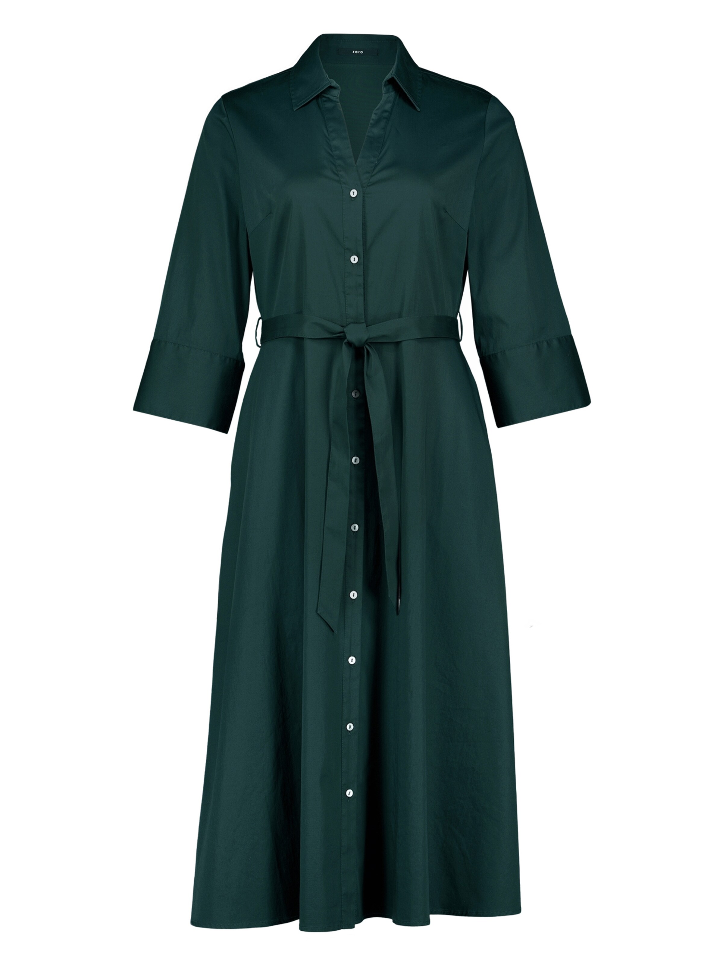 Abito da sera di zero in verde: frontale