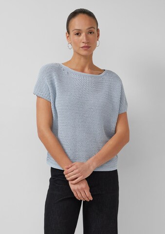 s.Oliver Trui in Blauw: voorkant