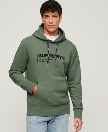 Superdry Sweatshirt in Green: front