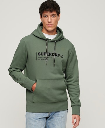 Superdry Sweatshirt i grøn: forside