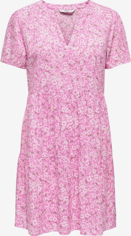 Robe 'ONLZally' ONLY en rose : devant